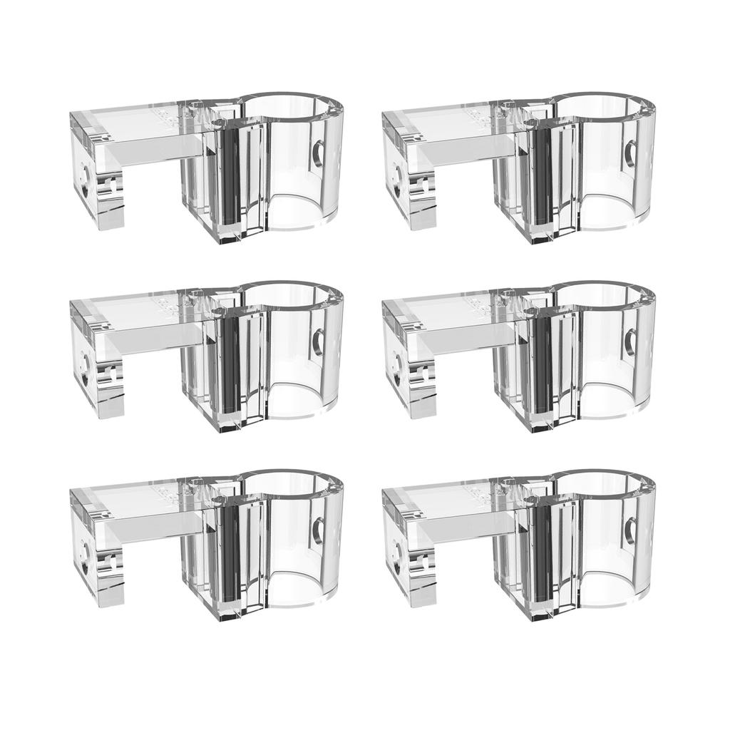 Transparent Aquarium Plant Holder Hanging Fish Tank Plant Pot Plant Growth Tool for Plant Cultivation Aquarium Decor