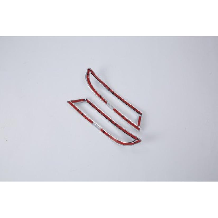 ABS Chrome Rear Fog Light Frame Lid Cover Trim For 2018- BMW X3 G01 2pcs