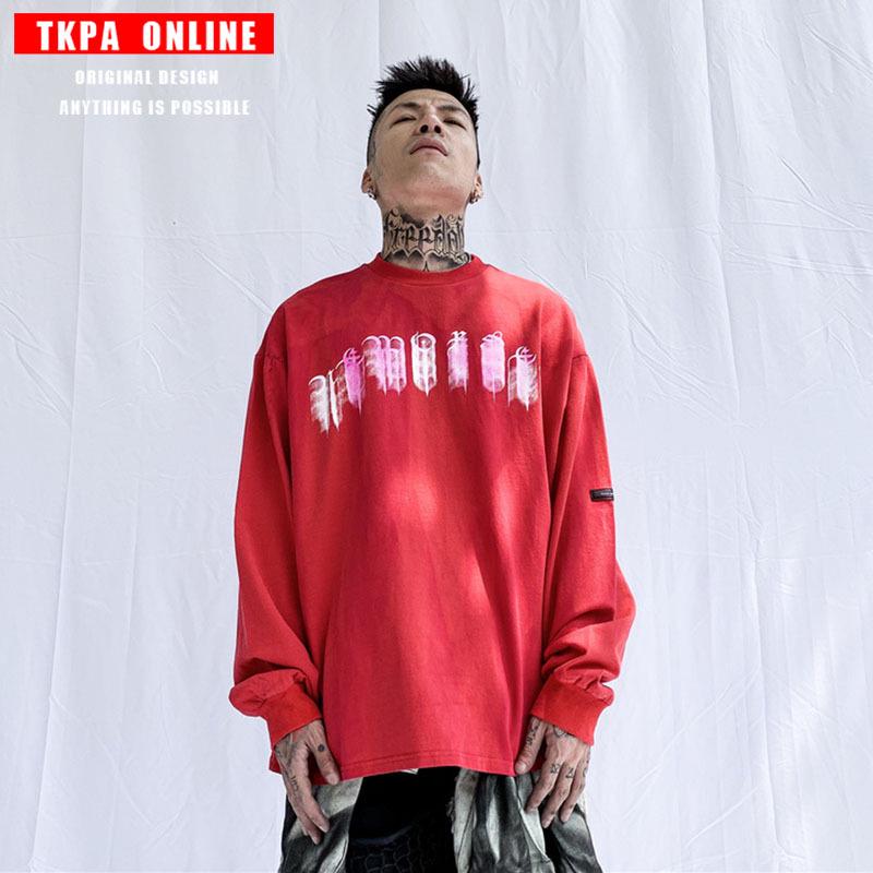 Men's High Street Pullover Street Fashion Style Hoodies Pullover Coat