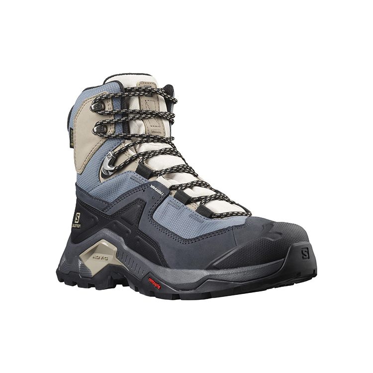 SALOMON Xt-Quest Fabric Leather Comfortable Waterproof Breathable High-Top Durable Outdoor Shoes Women Shoes 414574