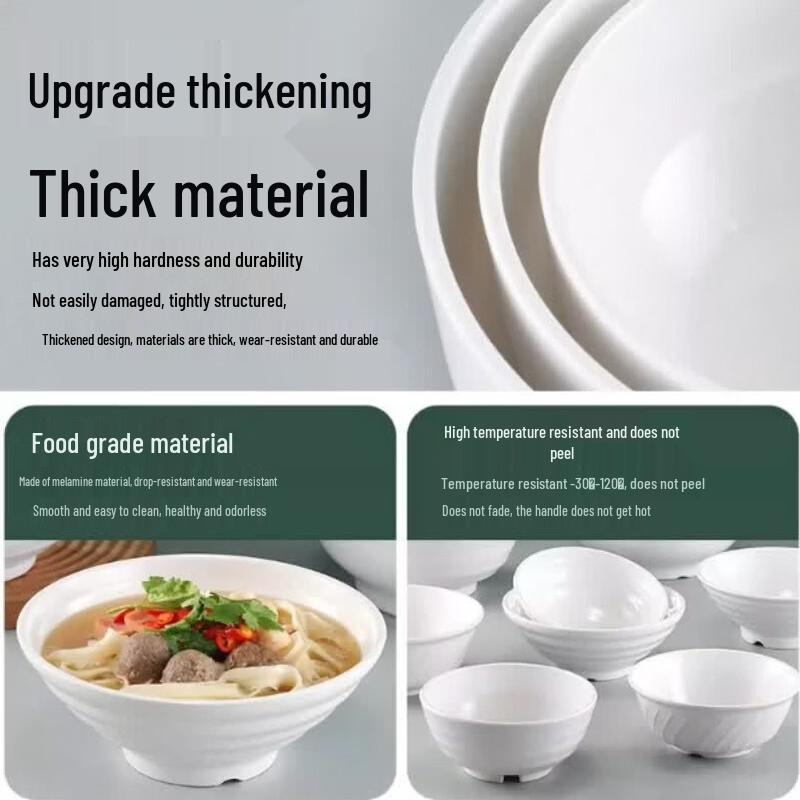 Commercial Melamine Noodle Bowl