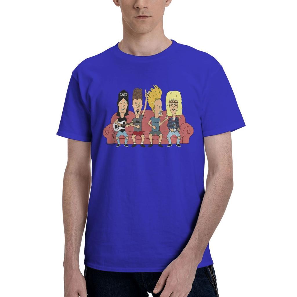 Beavis And Butthead 100 Cotton Casual Breathable Confortable Tops Funny Mens TShirts Mens Tops