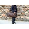 Personalized Leather Duffle Bag Travel Carry On Luggage Overnight Gym Weekender Handmade Duffel Bag Groomsmen Gift Oversized Christmas Gift