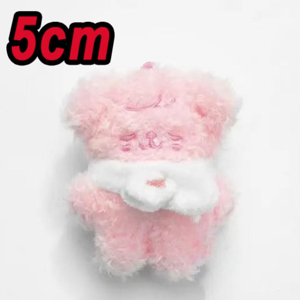 *5cm Straykids Mini Keychain Plush Doll Pendant FM Doll Creative Doll Bag Pendant Children's Fans Cute Gift