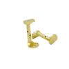 2pcs/set Violin Adjustable Plating Copper Chinrest Clamps for 3/4 4/4 Violin Screws Violin Accessory