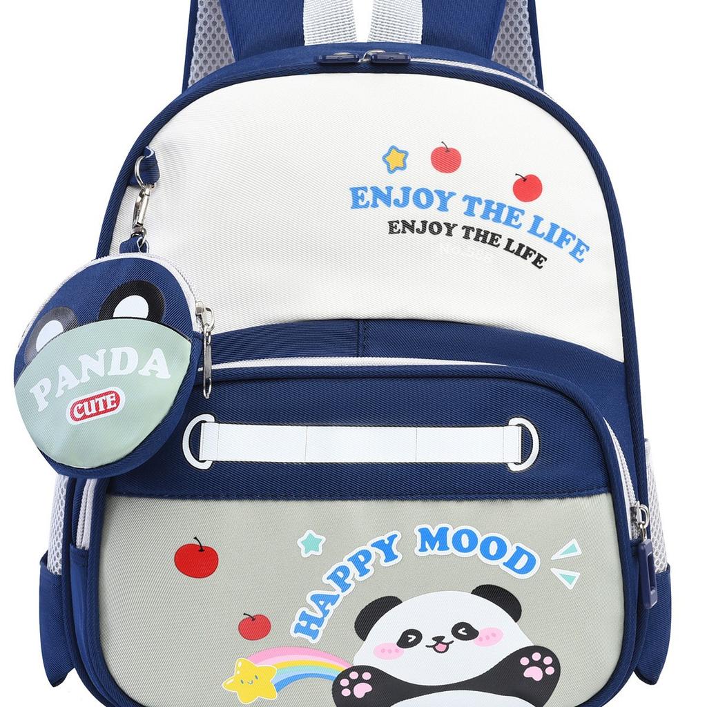 School bag kindergarten new children's school bag cartoon cute and lightweight foreign style backpack ultra-light simple high-value backpack