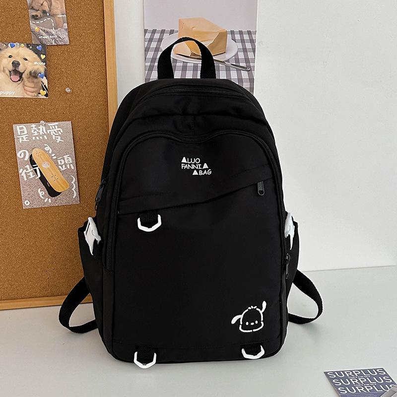 Schoolbag New Backpack Cute Cartoon Large Capacity Student Schoolbag Girl Backpack Heavy Industry Embroidery Korean Version of Male and Female