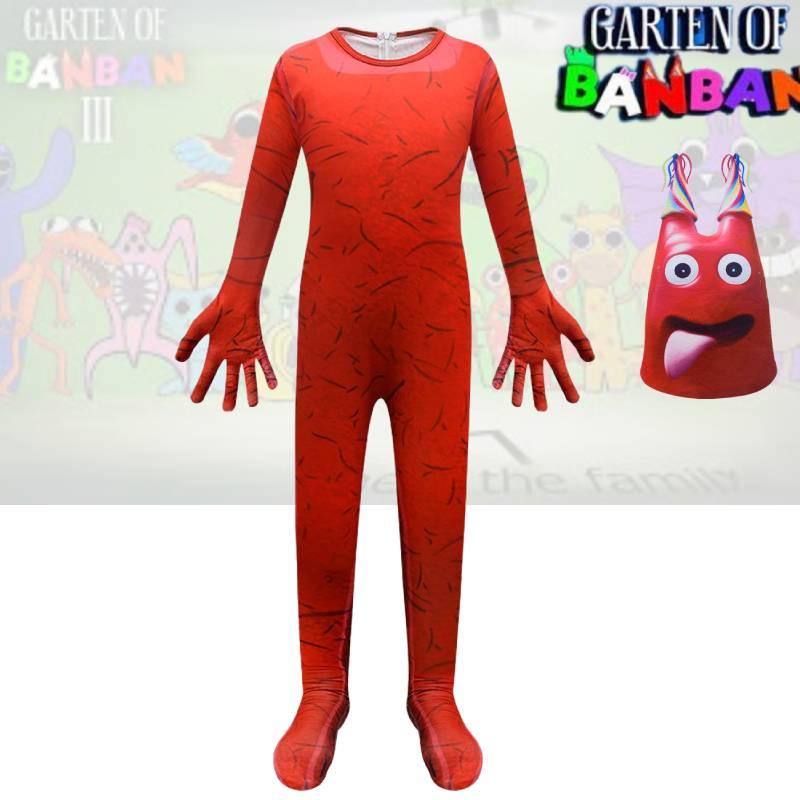 Banban Garden Of Costume Set With Mask Children Jumpsuit Halloween Play Role