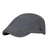 Fashion Summer Beret Hat Quick-Drying Adjustable Newsboy Hat Casual Solid Color Cabbie Hat Men Women