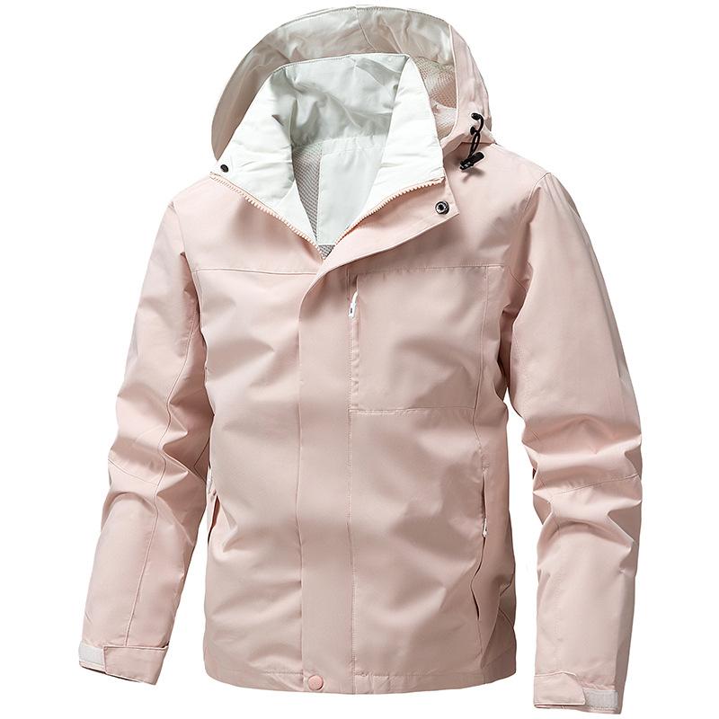 Jacket Men's and Women's Spring and Autumn Windproof Waterproof Breathable Single-layer Mountaineering Jacket