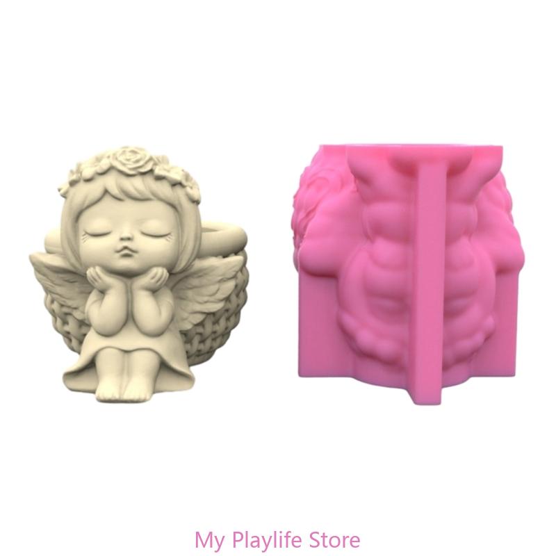 

Суккуленты Цветочный горшок Смола Силиконовая форма DIY Сад Бетонный цветочный горшок Подсвечник Форма Ручная работа Ремесло Домашний декор