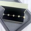 Vierblättriges Kleeblatt Armband Hohe Version 18K Fünf-Blüten Armband Damen High-End Neues Armband