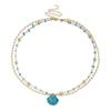 Imitation Pearl Seashell Belly Chain Double Layer Body Chain Belt New Boho Waist Chain  Women