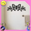 Vintage Curled Metal Butterfly Waterproof Rustproof Wall Decor For Bedroom Nursery Bathroom Holiday Gift