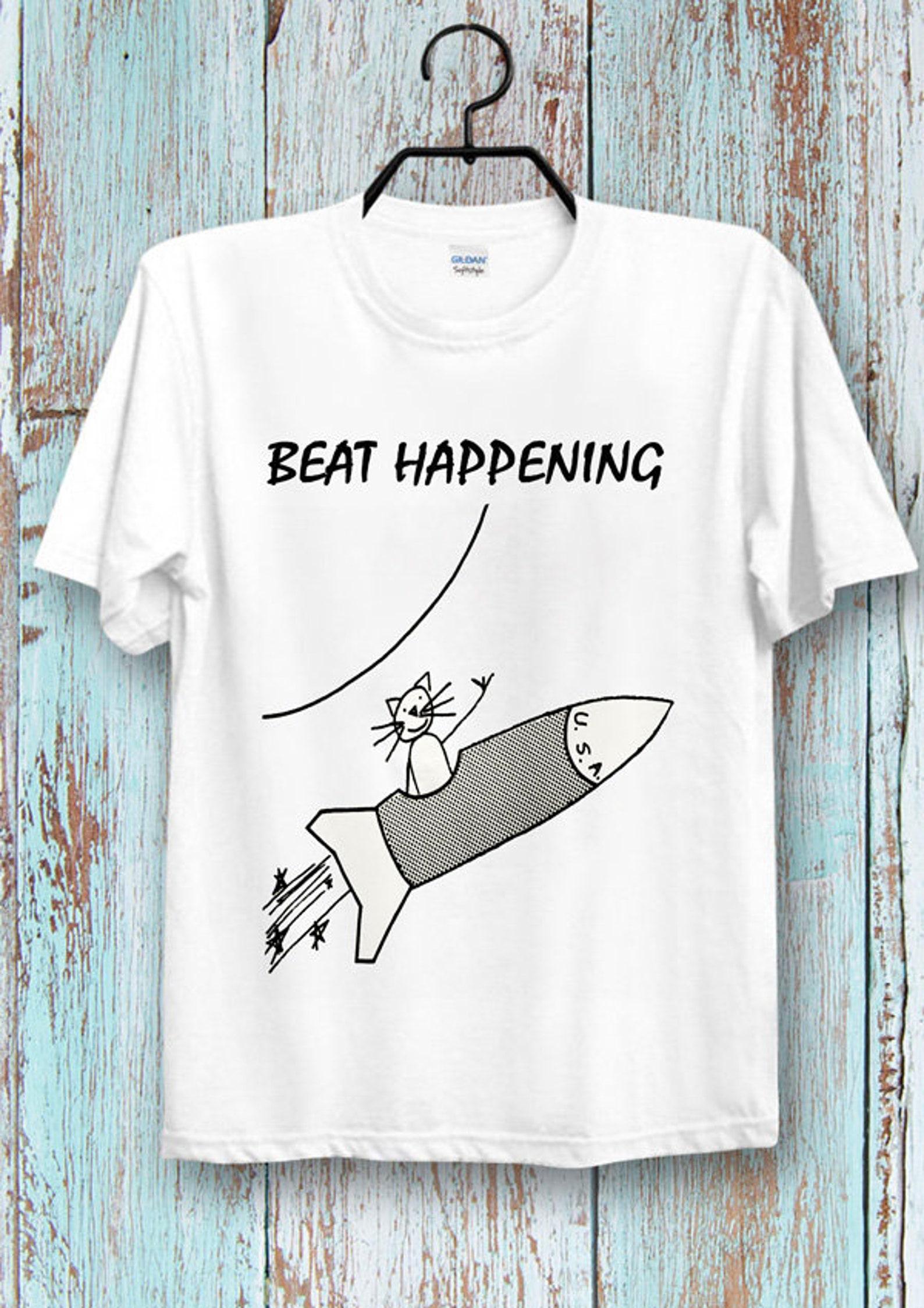 Beat Happening Music T-Shirt American Indie pop band Cool Ideal Tee Top for Ladies and Gentlemen M