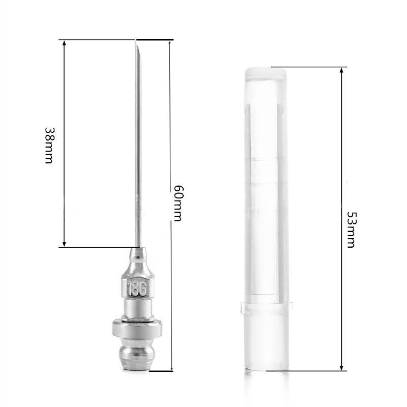 

[G332]7 шт. Стальной ремонтный инструмент Набор насадок-игл для смазочного шприца Игла для смазки Диспенсер для смазки Наконечник для смазки Игла высокого давления Насадка для смазки