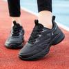 Women's Lightweight Waterproof Leather Sports Shoes - Non-slip, Soft Sole for Running, Casual, Autumn/Winter Use