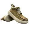 2026 autumn new men's shoes leather breathable deodorant casual shoes British retro soft baseplate shoes men