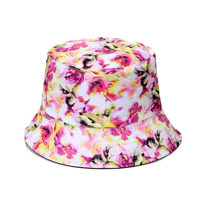 Sweet And Hat Cool Style Printing Womens Sunshade Fishermans Hatscaps