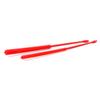 2Pcs Silicone Straw Brushes, Extra Long Straw Cleaning Brush Reusable Travel Drinking Bottle Straw Cleaner Bendable