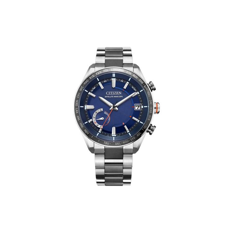 

CITIZEN Ecology Drive Collection Light Powered Quartz Movement Titanium Strap Watch Men s Watches CC3085-51L Blue Dial