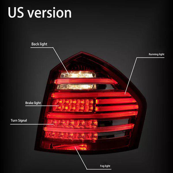 A1648203664: Right Rear Brake Taillight for US Mercedes-Benz GL-Class X164/W164