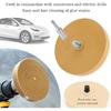 Car Eraser Wheel For Drill,Decal Remover Wheel Kit With Plastic Scraper For Quick Sticker Remover,Decal Remover,Rubber Wheel Decal Remover Tool For