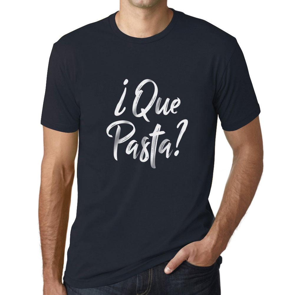 Ultrabasic Homme T-shirt Graphique Que Pasta Lettres Imprimees T-Shirt