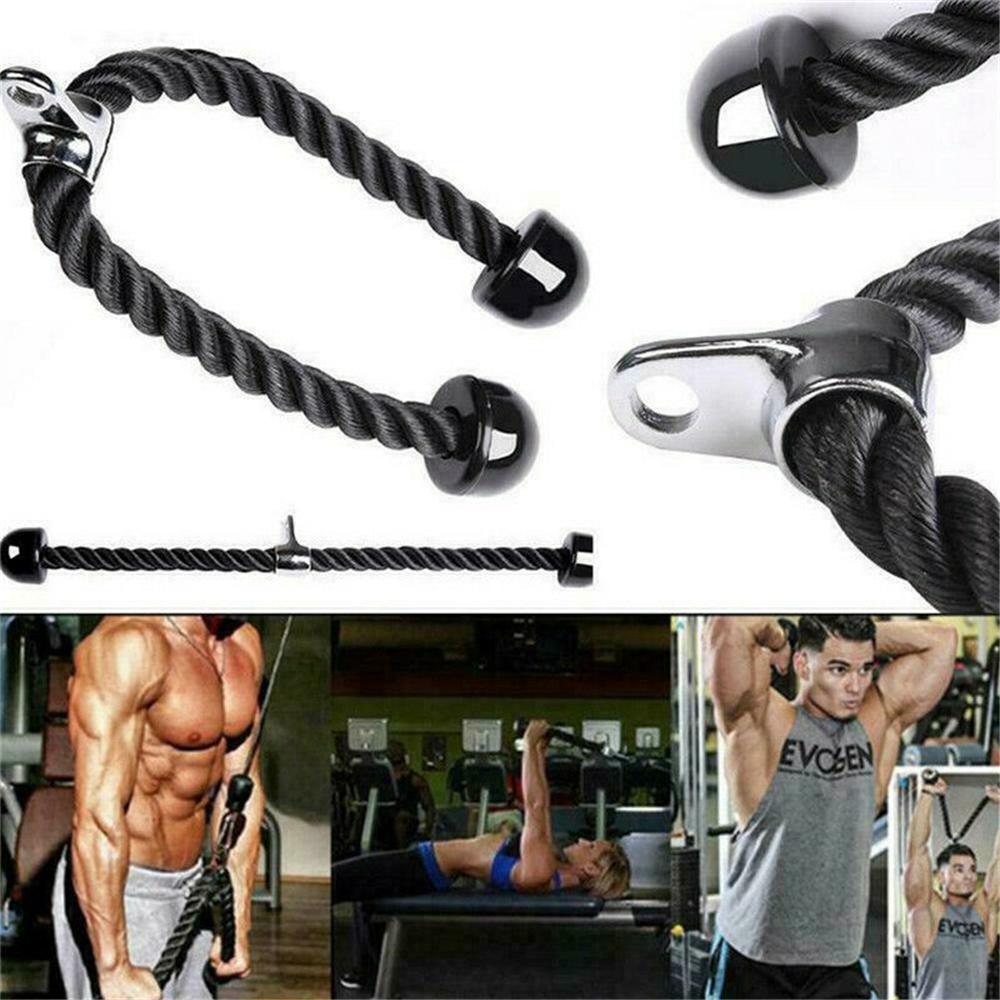 MultiGym Attachments Tricep Ropes Pull Down Attachment Gym Arm