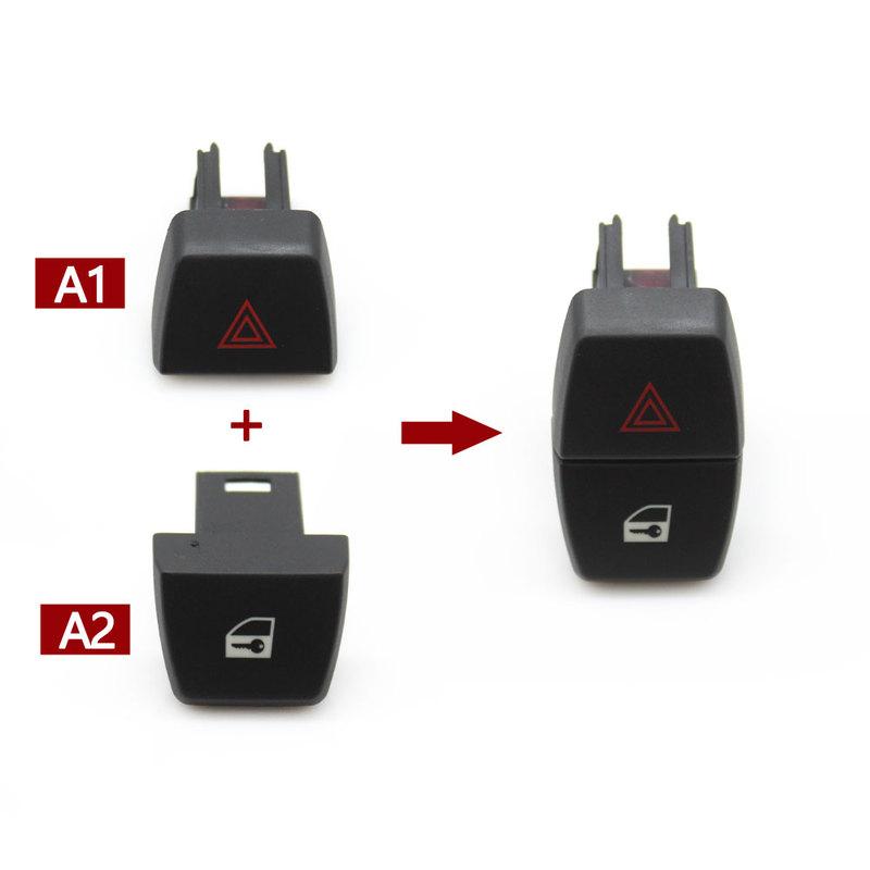 Car Emergency Hazard Warning Light Button Switch For BMW 5 6 7 X3 Series F07 F06 F12 F13 F10 F11 F18 F01 F02 F04 F25 61319161896