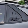 For GAC Trumpchi Empow  - 2025 Black Exterior Accessories Rear Window Blinds Side Louvers Vent Shutters Panel Cover Trim