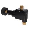 Brake Proportioning Valve Knob Aluminium Alloy Adjustable In Line Disc Drum Brakes 150PSI To 1200PSI Pressure Range