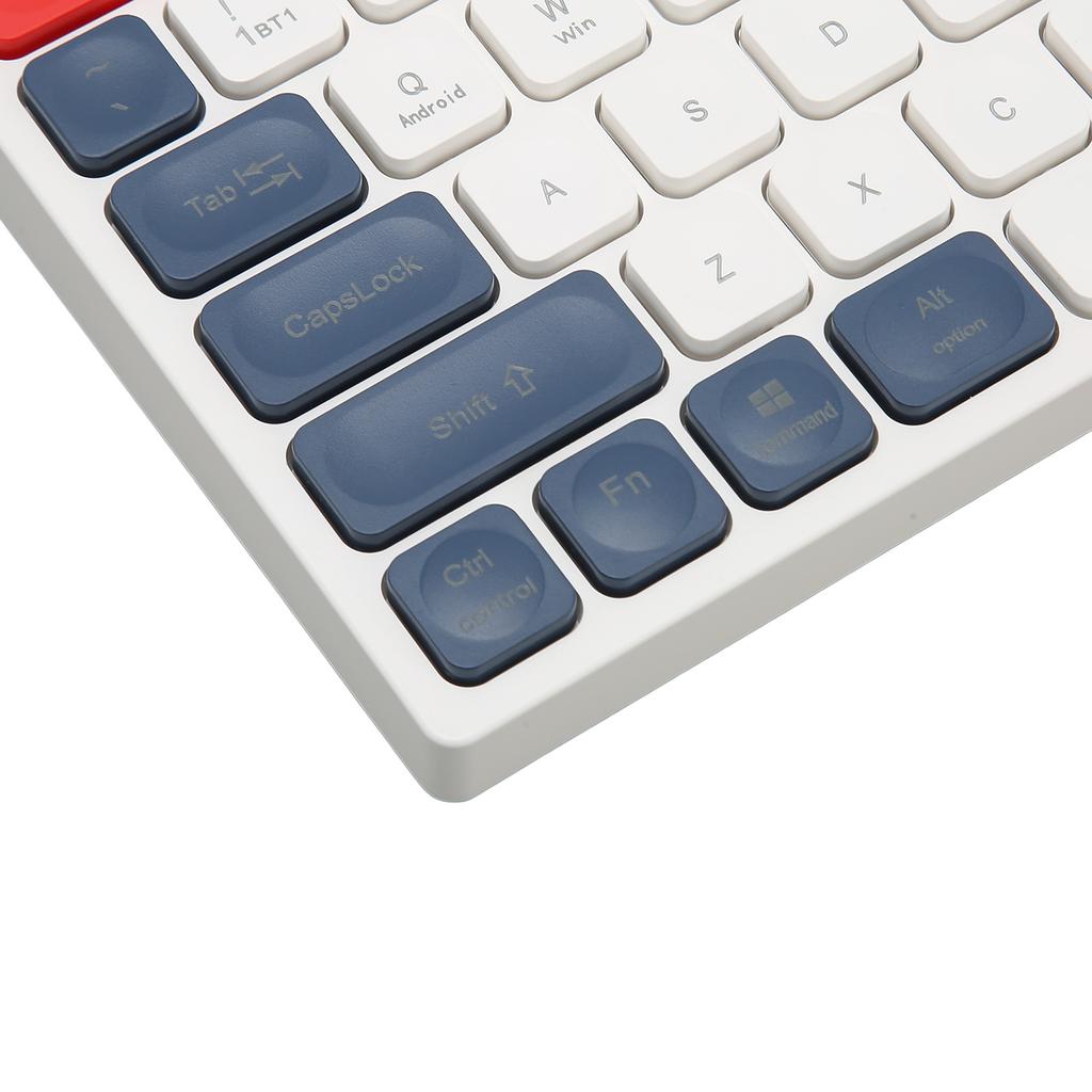 Keyboard Mouse Combo 2.4G Wireless Round Keycaps Ergonomic Type C   Keyboard and Mouse for Phone Tablet  