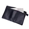 BULLCAPTAIN Short Tri-Fold Buckle Zipper Wallet Men's Cow Leather Wallet Coin Purse Money Bag Business Card Holder RFID Holder
