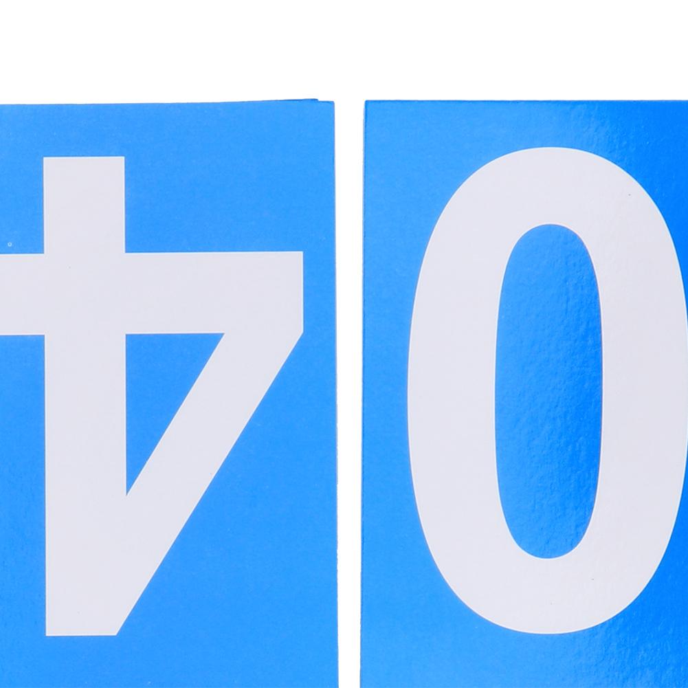 4?Digit Anzeigetafel Sport Wettkampf Punktezähler für Tischtennis Basketball Badminton Blau