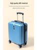 16" Rolling Suitcase with Universal Wheels for Business Travel - Suitable for Men, Women, and Students, Carry-On Approved