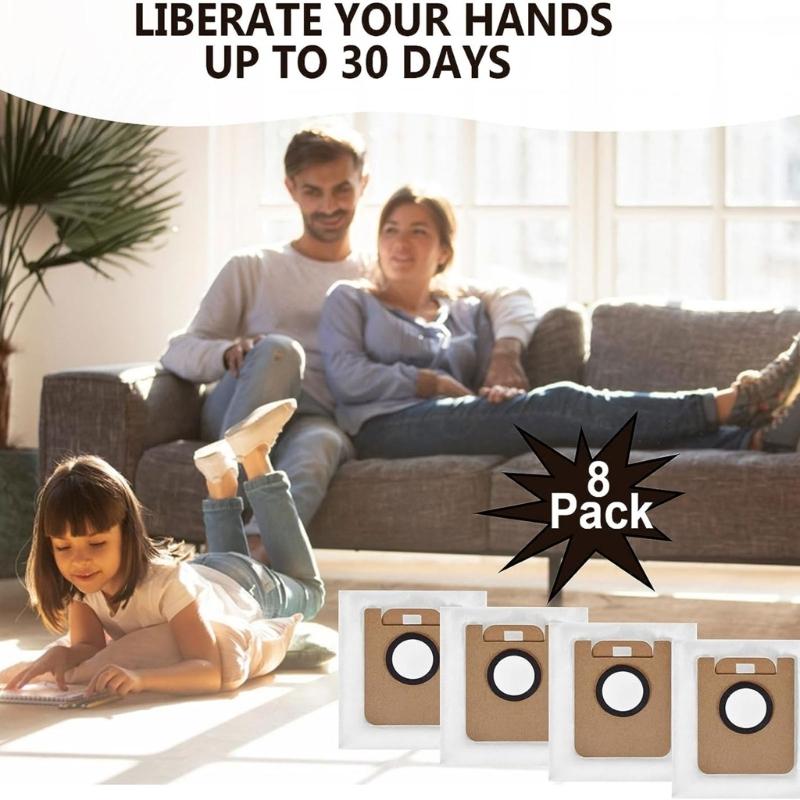 Compatible For D10 Plus D10s Plus Washable Household Garbage Bag Dust Filter Bag Vacuum Cleaner Accessories Universal 8x