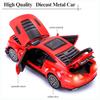 1/32 Scale Mustang Shelby GT500 Diecast Metal Model Cars, Pull Back Toy Car with Sounds and Lights Toy Gifts for 3+ Years Old Kids