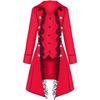 Medieval Lace Patchwork Threebutton Cloak Costume For Stage Performance Women And Men