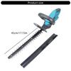 Stainless Steel Profession Double Action Blade Hedge Trimmer with 1500RPM Brushless Motor Suitable for Efficient Cutting