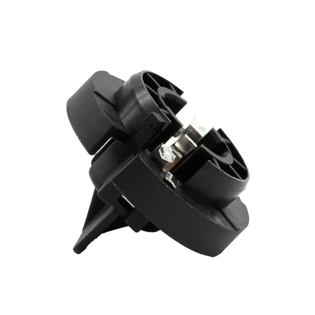 Bulb Bracket Socket Bracket Socket Car Accessories ABS + Metal Bracket Socket