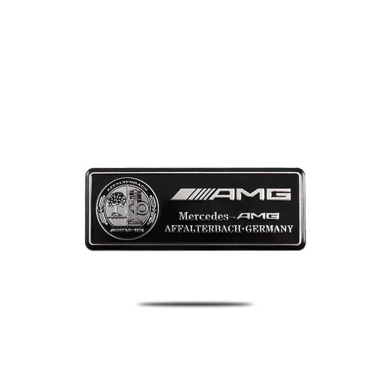 Neu für Mercedes Benz 80x30mm Legierung Auto Heckklappen Emblem Aufkleber Dekoration für Mercedes Benz AMG E320 C180 W205 G500 W210 W211