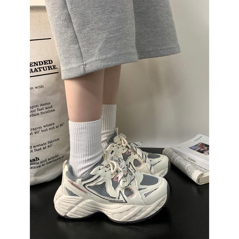 Frühling neue Mode lässige Papa-Schuhe vielseitige Retro-Sneaker 2416