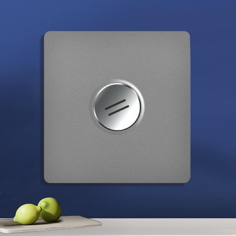 Priză UK 13A pentru perete gri cu încărcător Type-C și USB