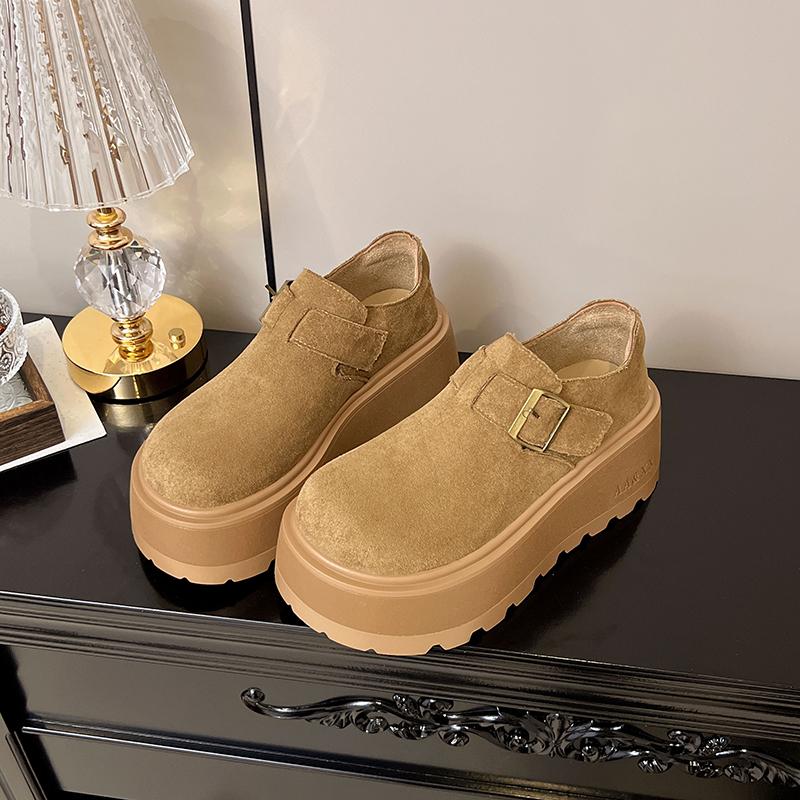 Fashion Women Flats Platform Shoes Suede New Casual Fashion Sandals 2025 Trend Summer Loafers Woman Sneakers Brand Party Woman Zapatos