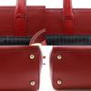 Fendi Petite To Jules Handbag 8BH253 2WAYShoulder Red Leather Women Used