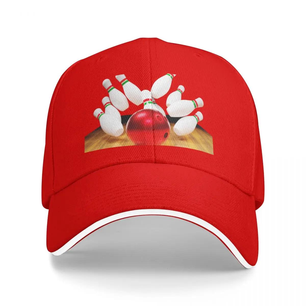 Strike Ten Pin Bowling Baseball Cap Thermal Visor Visor hiking hat Hat Unisex Luxury Women Unisexs