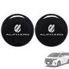 HUDIY Alphard 40 Series Exclusive Car Silicone Coaster Resin Coating
