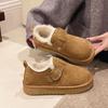 Outer wear Mao Mao new cotton shoes Martin warm autumn and winter snow boots thick-soled velvet short boots women