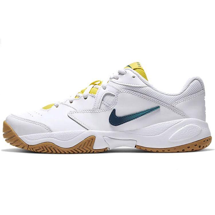 

Nike Court Lite 2 Белый Oracle Aqua (Женский) Женские кроссовки Oracle-Aqua-Opti-Yellow-Valerian-Blue AR8838-102 38.5